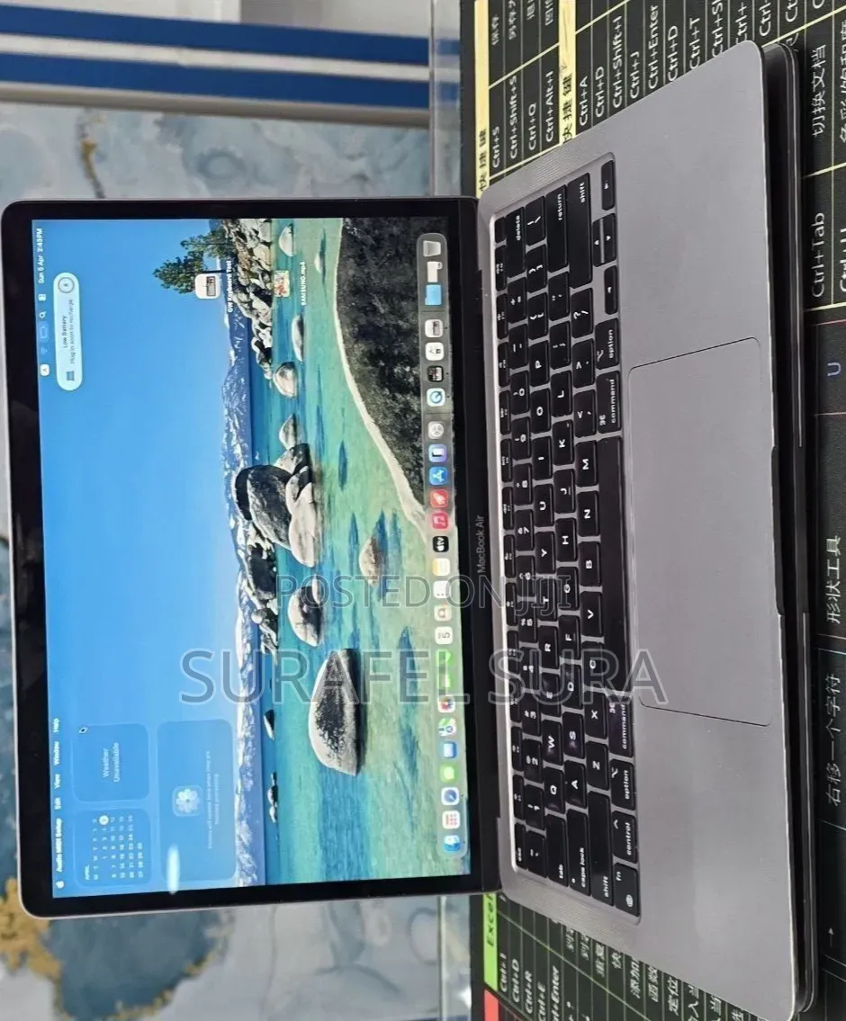 New Laptop Apple MacBook Air 2020 M1 8GB Apple M1 SSD 256GB