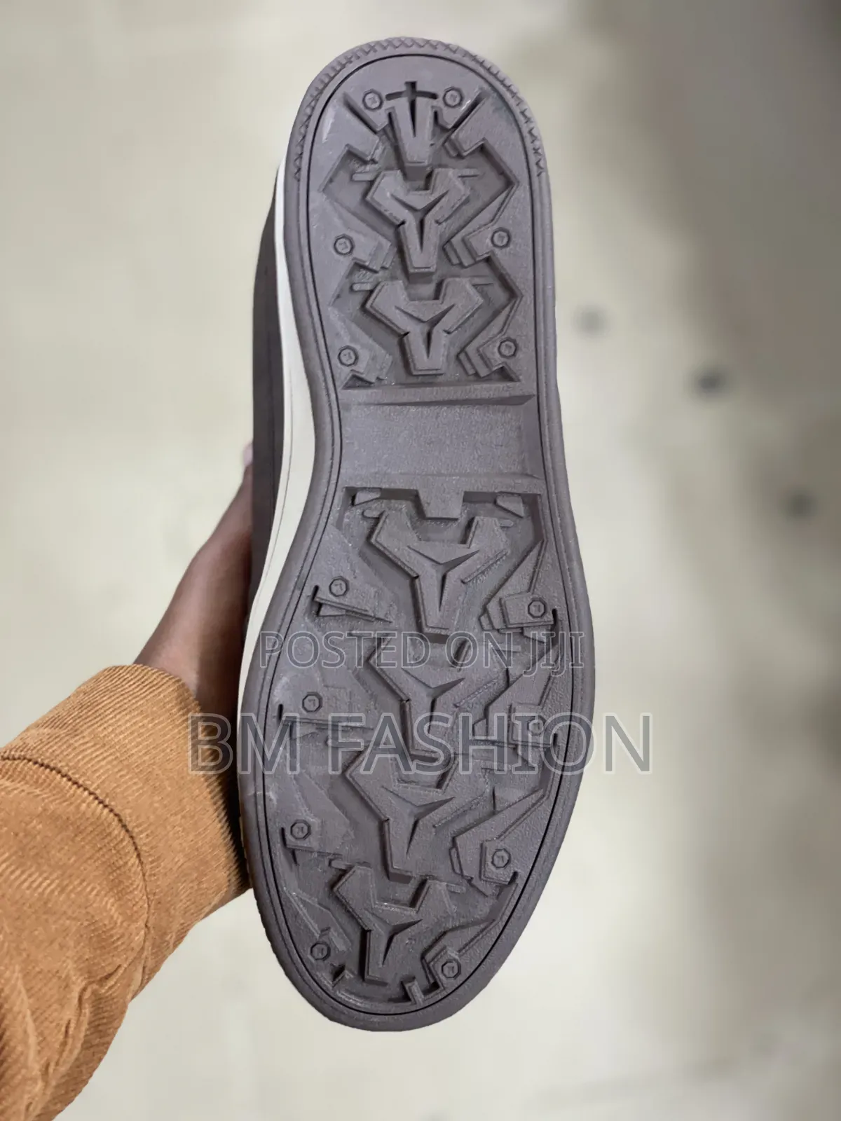 Leather (CAT) Casual Sneaker White Rubber Sole and Tonal Stitching