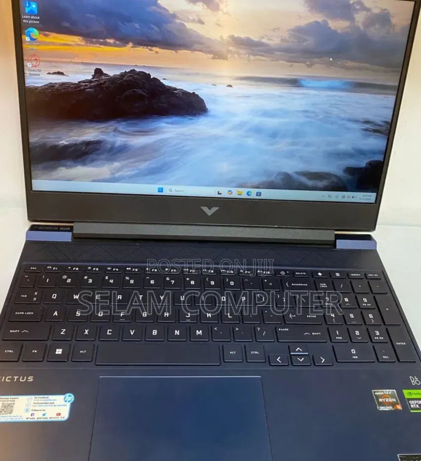 New Laptop HP Victus 16 16GB AMD Ryzen 5 SSD 512GB