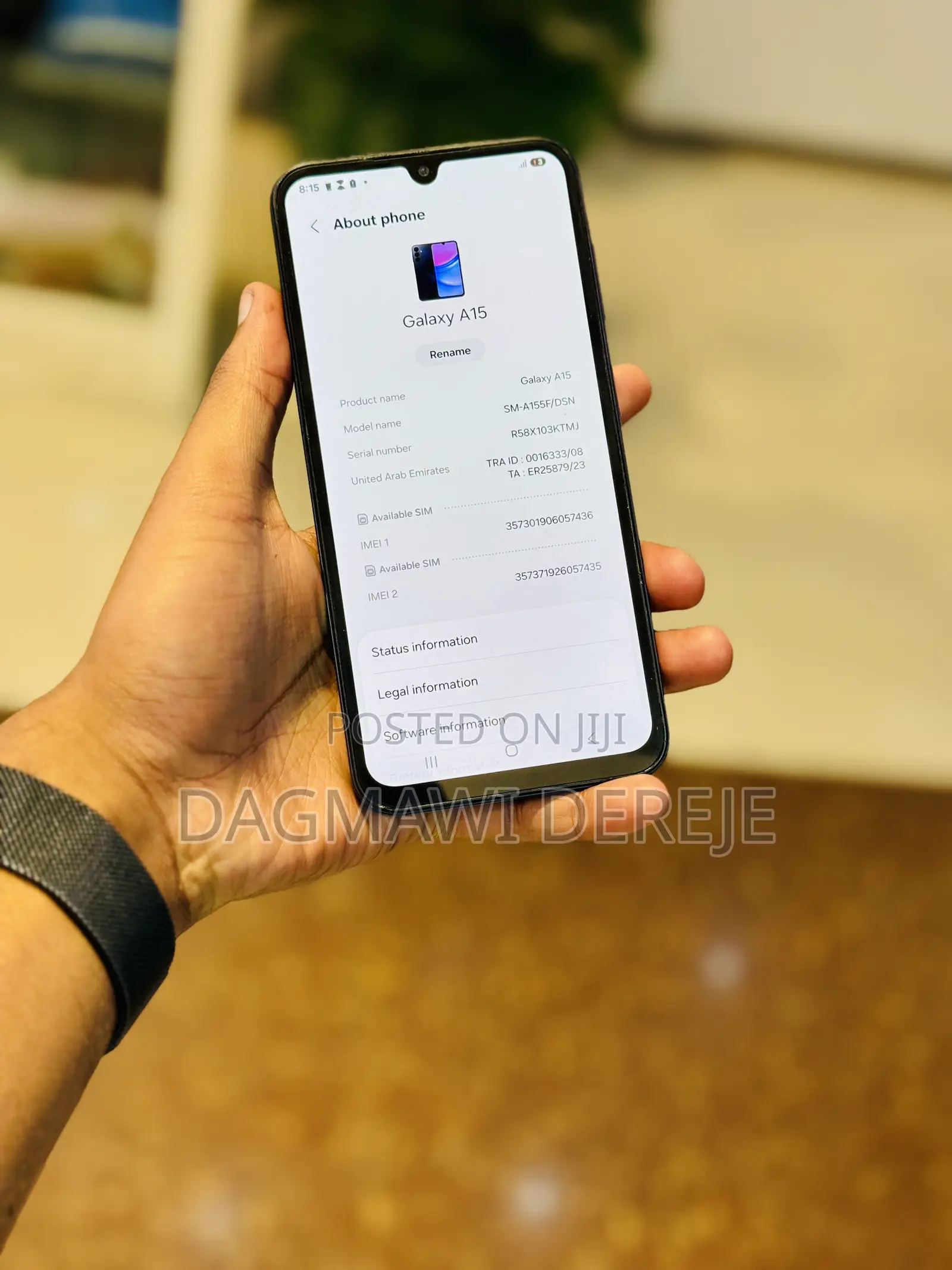 Samsung Galaxy A15 128 GB Blue