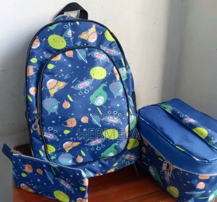 Beg+pencil Bag+lunch Bag