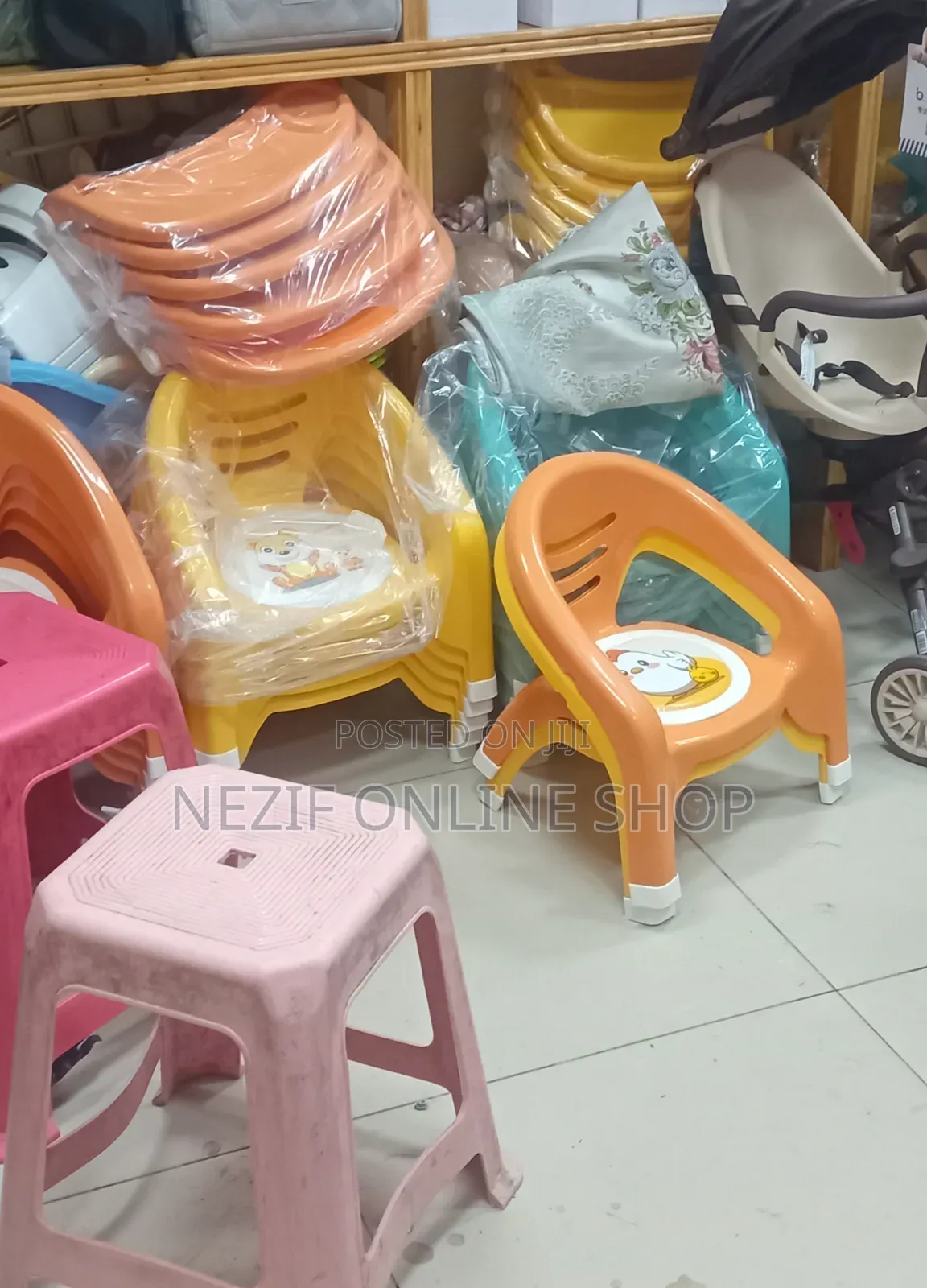Baby Plastic Dining Chair