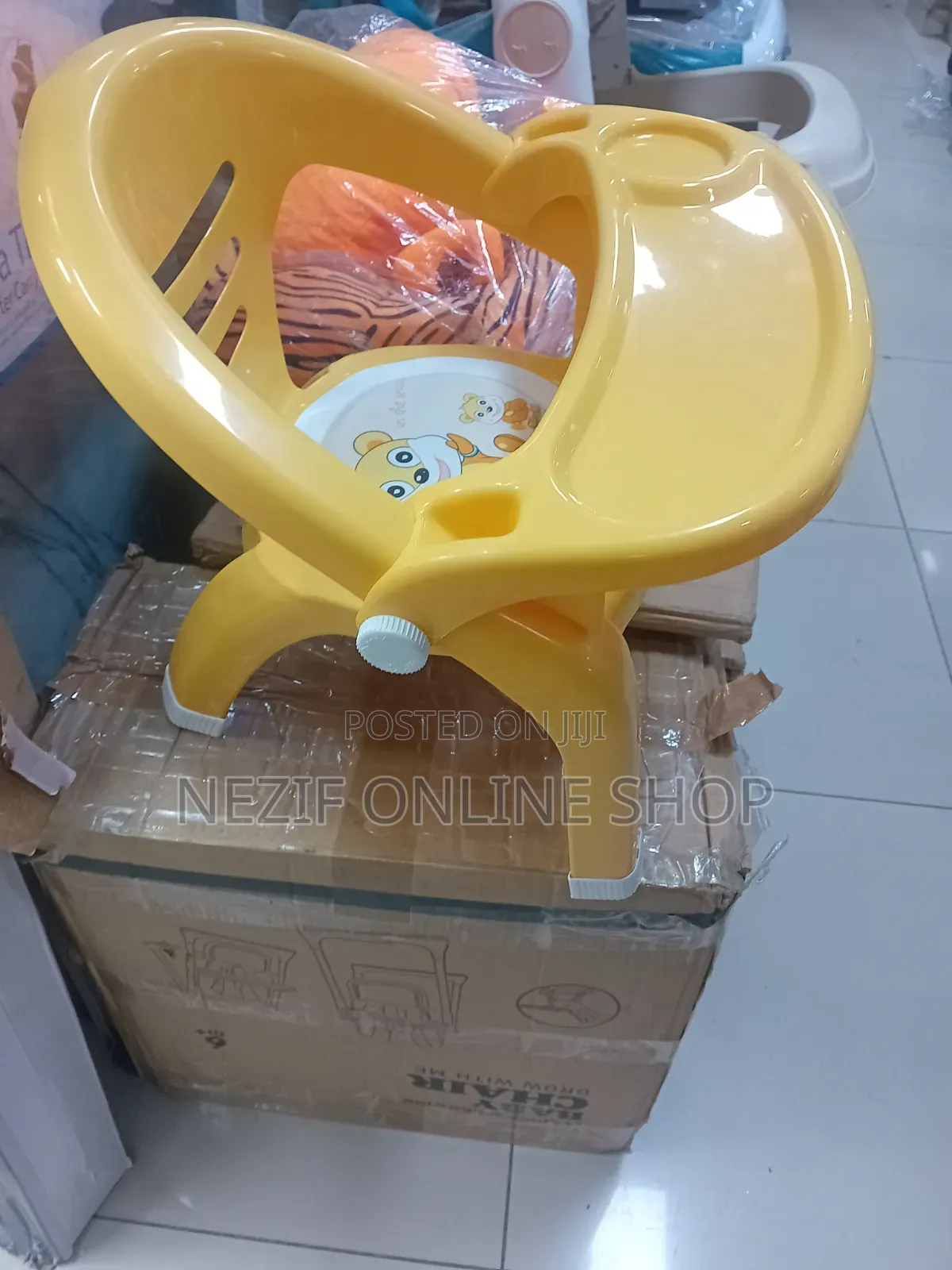 Baby Plastic Dining Chair