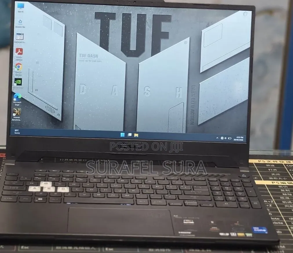 New Laptop Asus TUF Gaming A15 16GB Intel Core i7 SSD 512GB