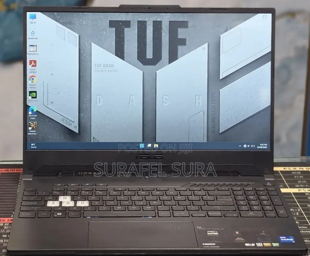 New Laptop Asus TUF Gaming A15 16GB Intel Core i7 SSD 512GB