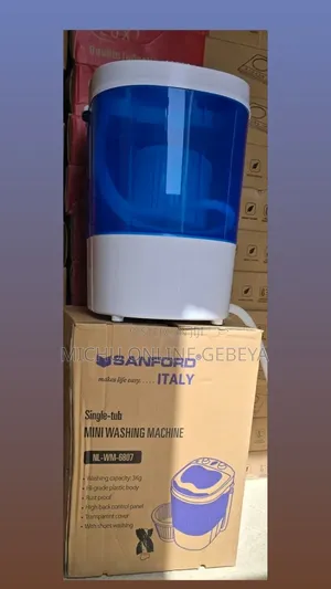 ኦርጅናሉ Sanford 3KG የጫማ እና የልብስ Washing Machine /Free Delivery