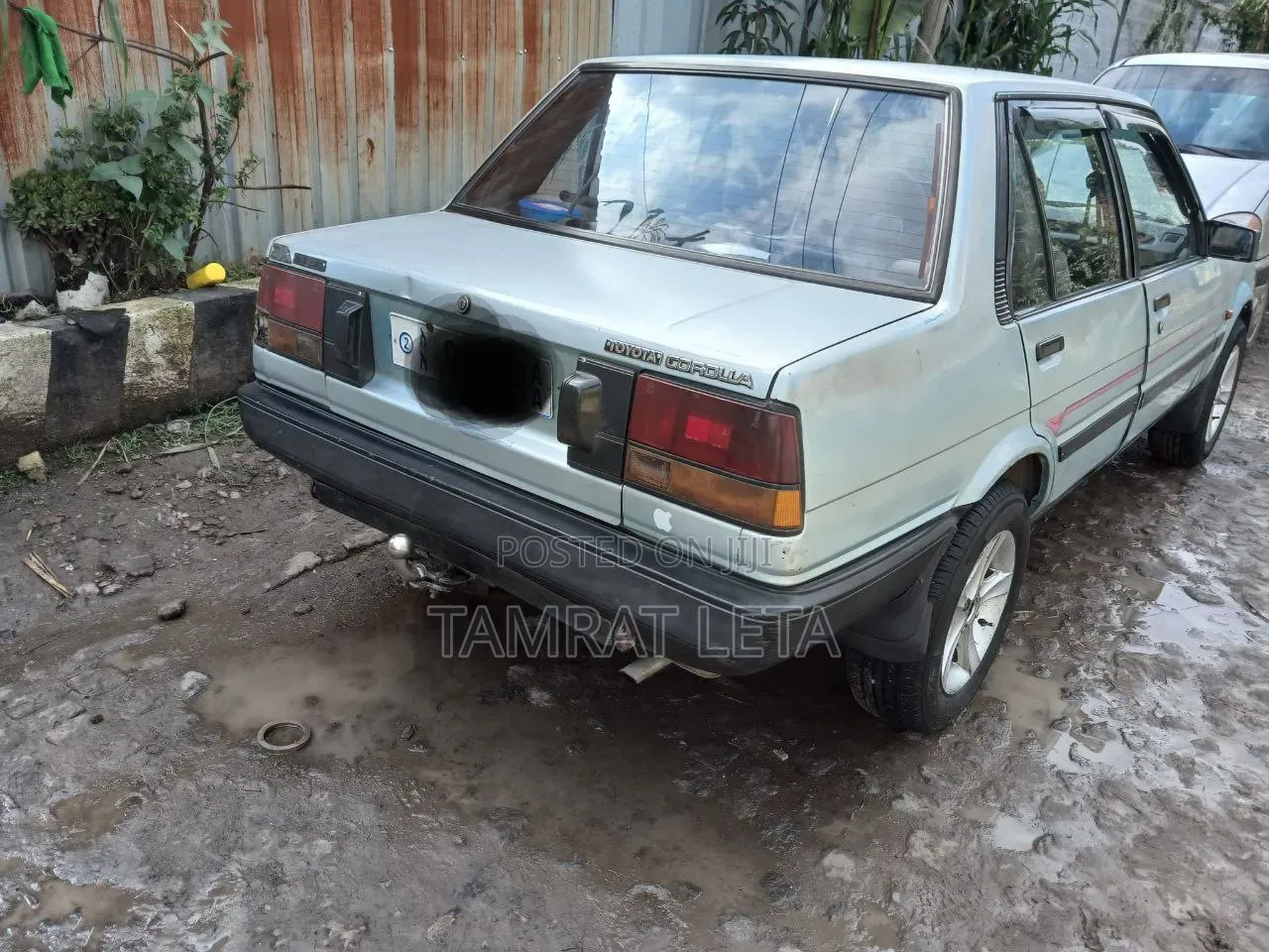 Toyota Corolla 1987 Gray