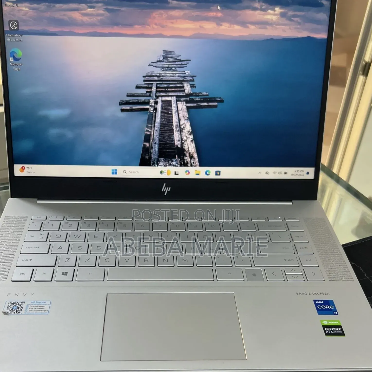 New Laptop HP Envy 15 16GB Intel Core i7 SSD 512GB