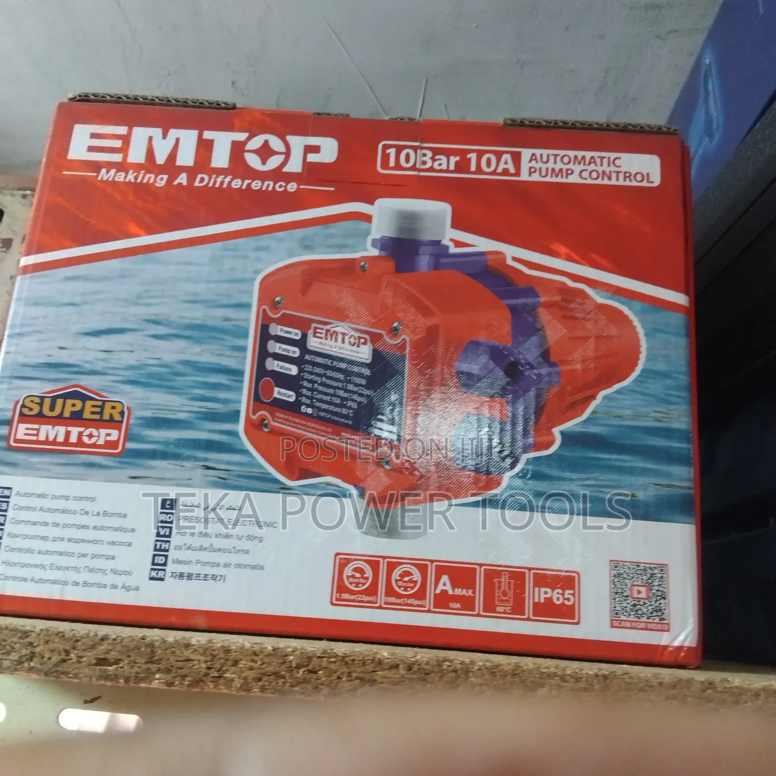 Em Top Pump Control