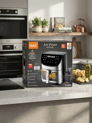RAF 8L Smart Air Fryer – 1700W | Touch Control + Phone Control