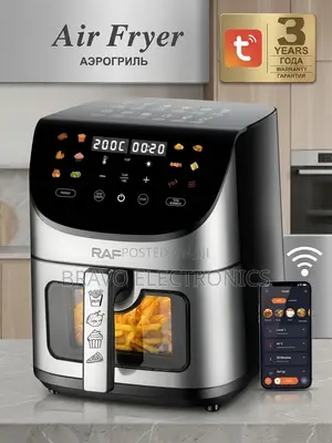  RAF 8L Smart Air Fryer – 1700W | Wi-Fi Phone Control | Touch Screen