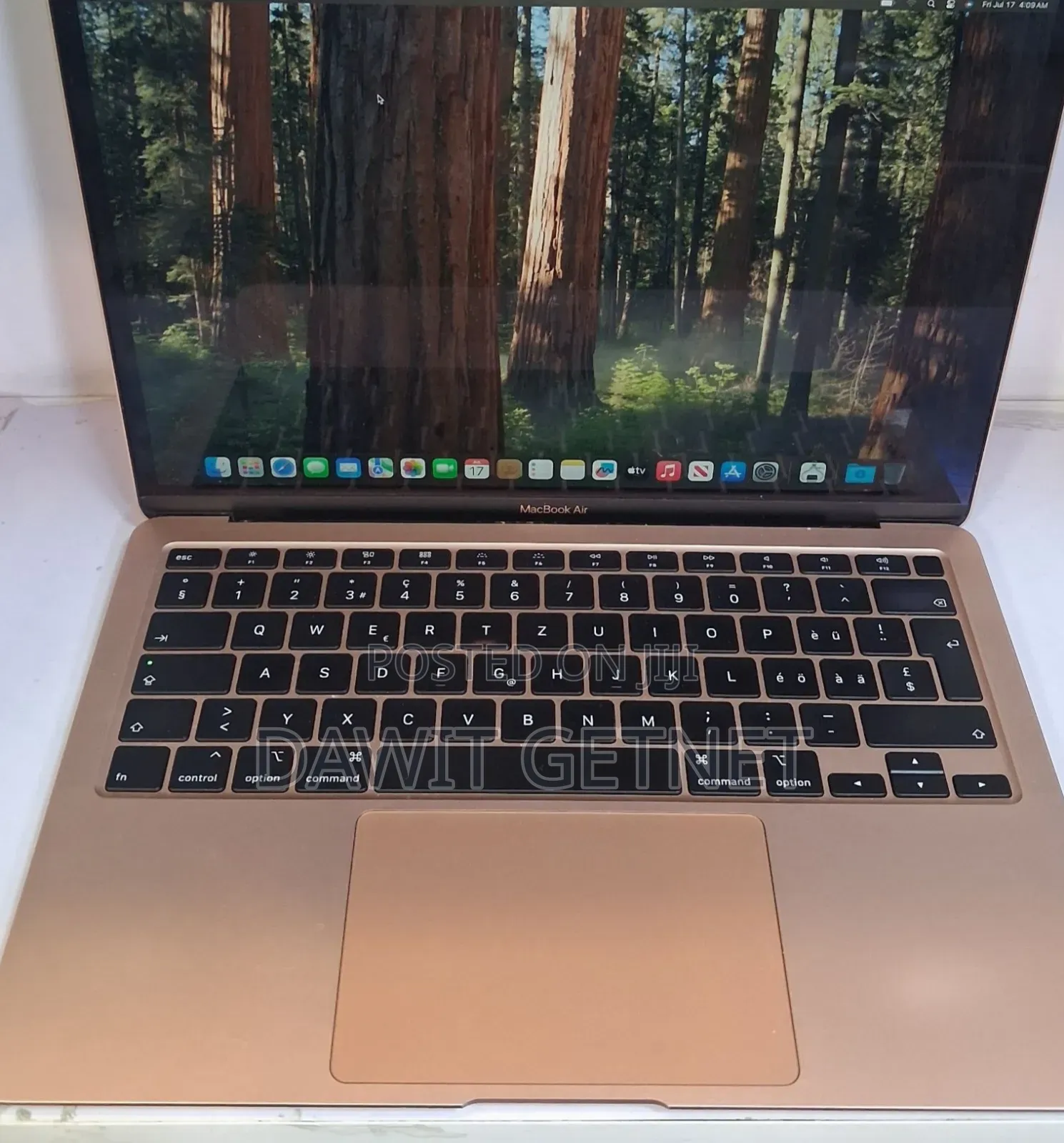 New Laptop Apple MacBook Air 2020 8GB Apple M1 SSD 256GB