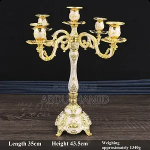 European Vintage Candle Holder | Candlestick for Wedding Home Decor