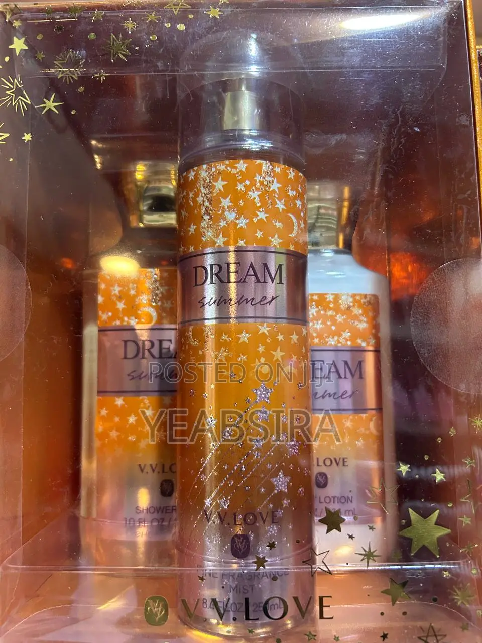 V.V.LOVE Body Gift Set(Perfume Mist + Lotion + Shower Gel)