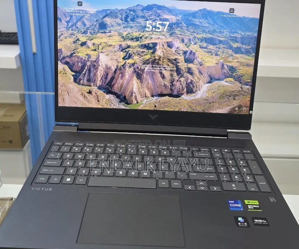 New Laptop HP Victus 16 16GB Intel Core i7 SSD 1T