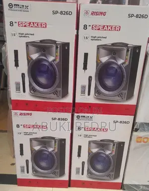 Max 8” Soeaker