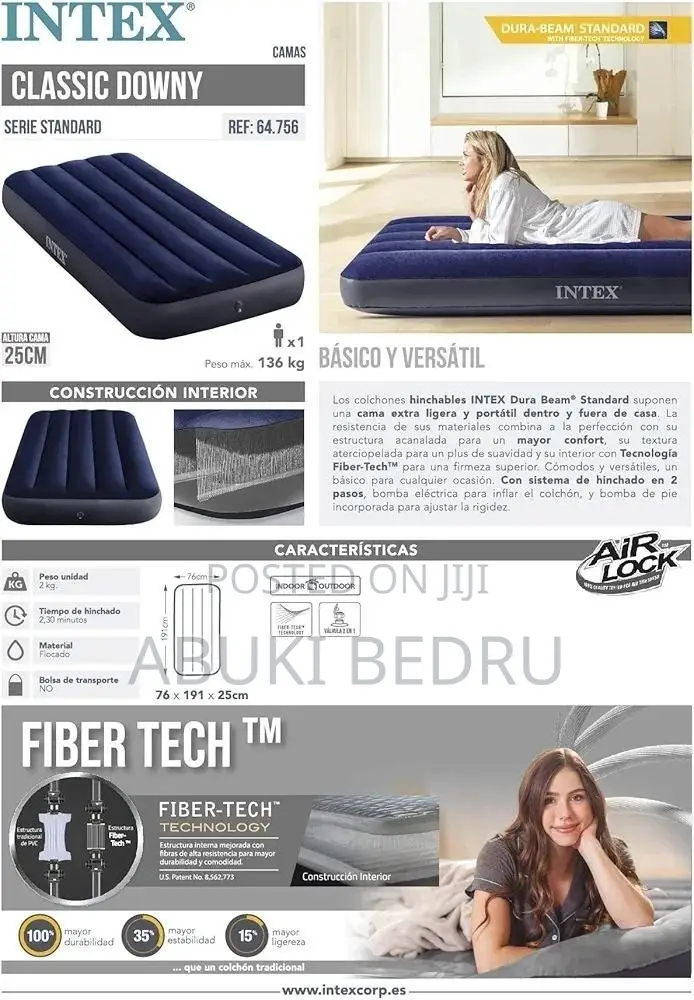 Index Dura Beam Air Mattress