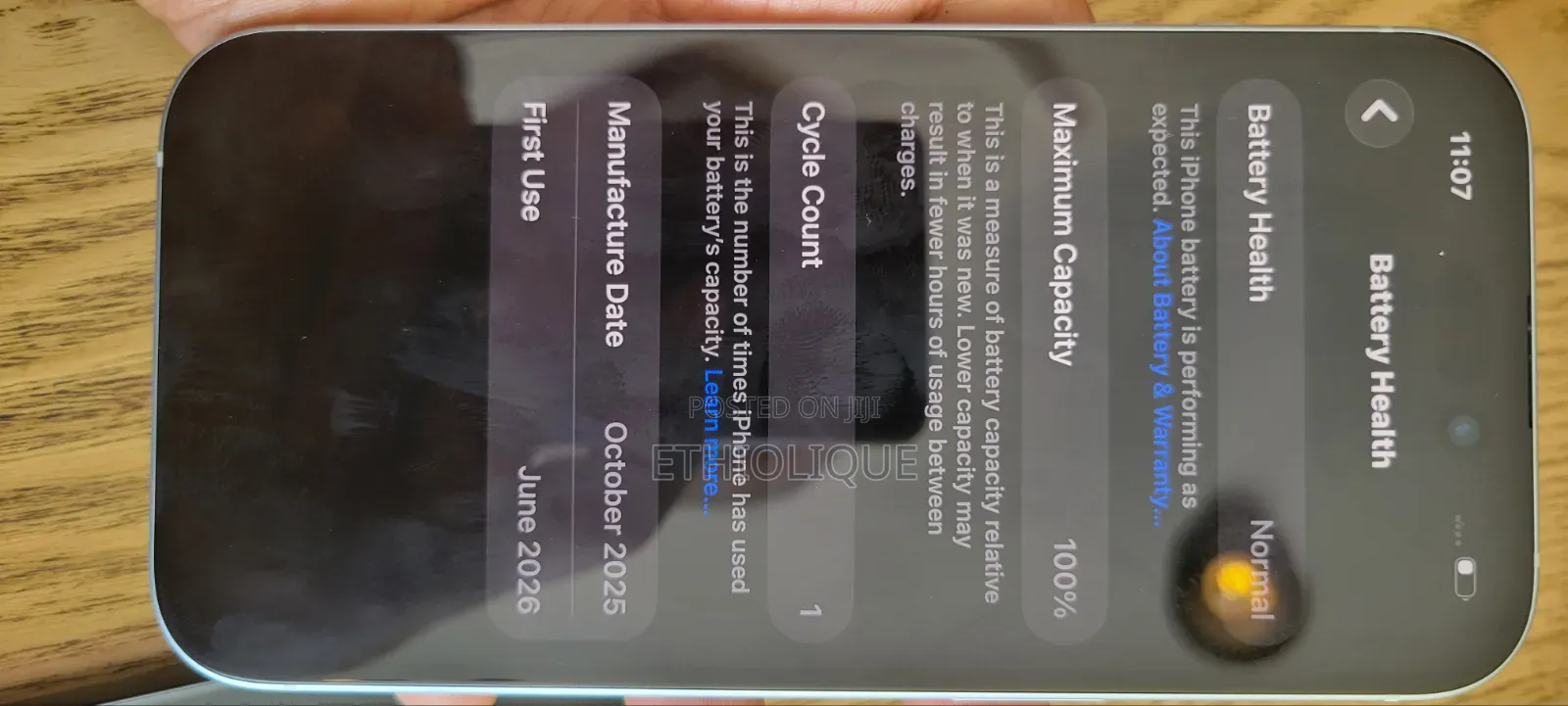 New Apple iPhone 15 128 GB White