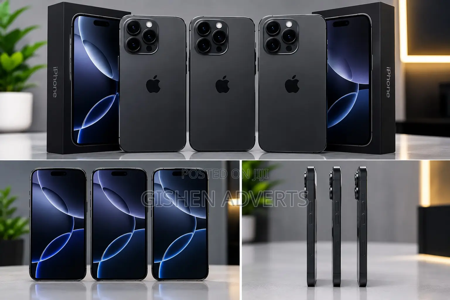 New Apple iPhone 16 Pro Max 256 GB Black