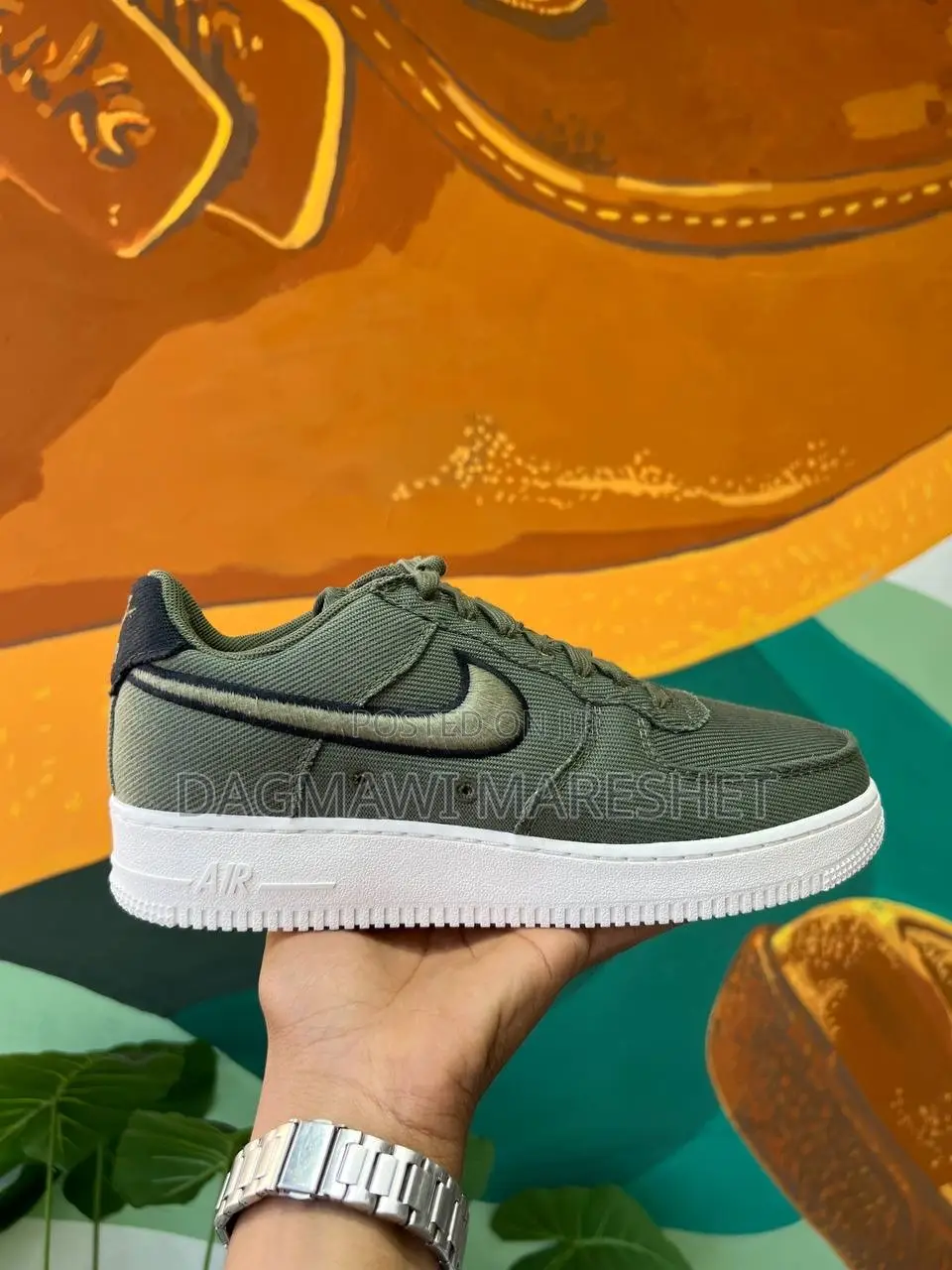 Nike Airforce Texture Green