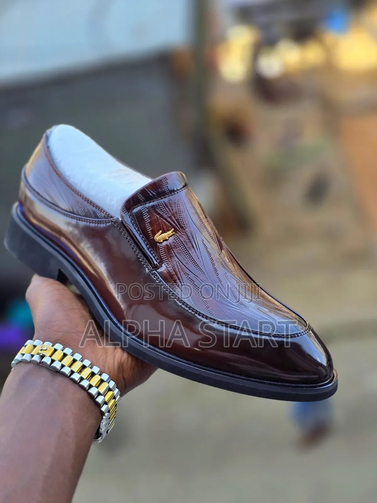 Lacoste Flat Suit Leather High Master Quality Shoes for Man's