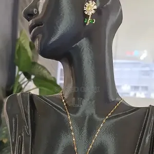 Earing With Necklace