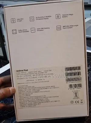 New Realme Pad 64 GB Gray