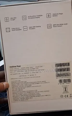 New Realme Pad 64 GB Gray