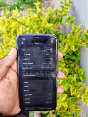 Apple iPhone 11 64 GB Black