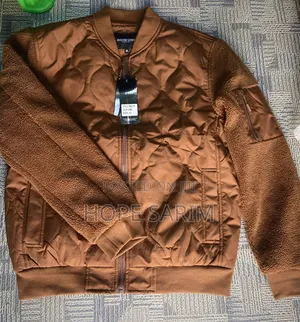Hunter Story Quilted Sherpa Bomber Jacket