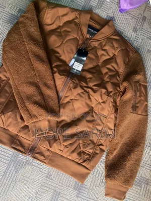 Hunter Story Quilted Sherpa Bomber Jacket