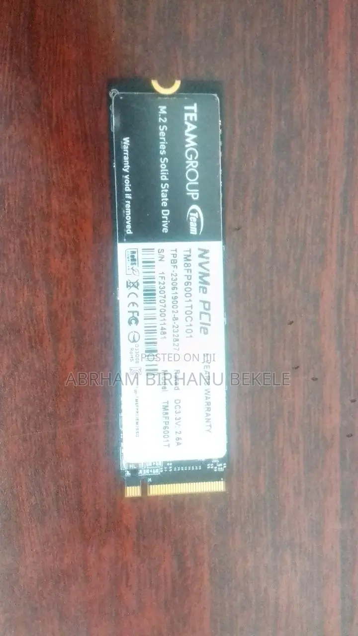 1tb Teamgroup Nvme M.2 SSD