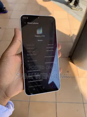 Samsung Galaxy A16 128 GB White