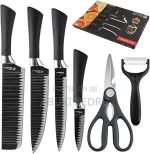 6 Pieces Kitchen Knife Set