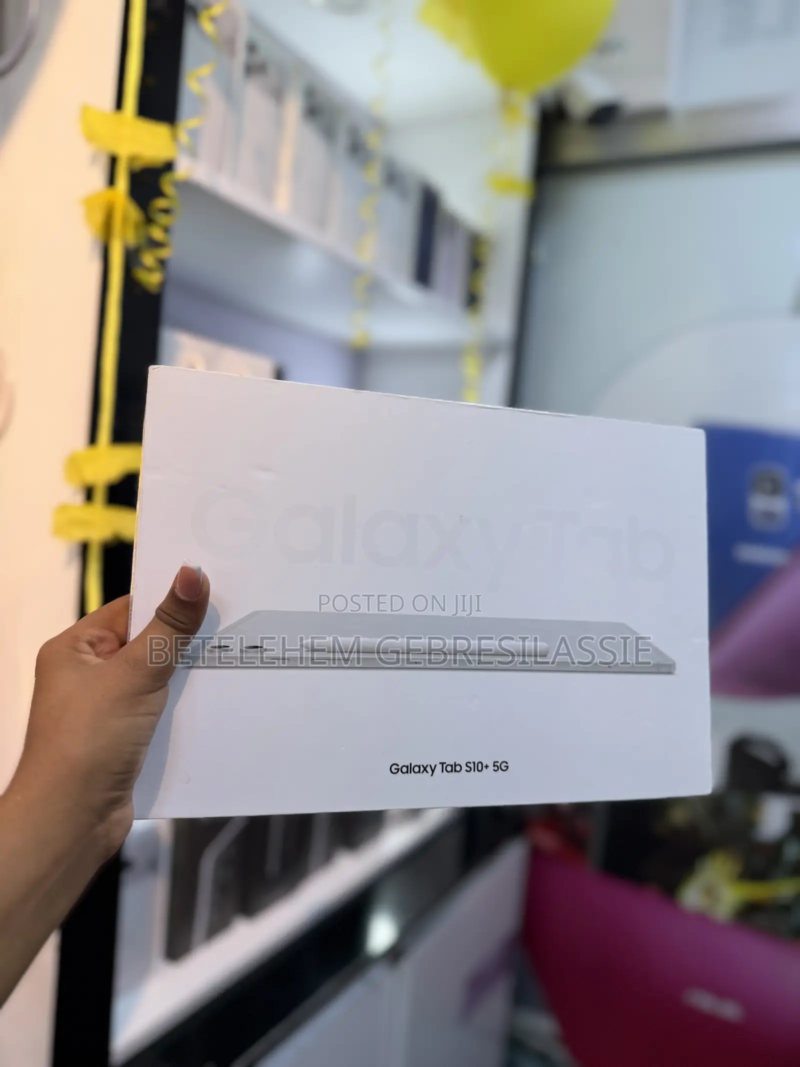 New Samsung Galaxy Tab S10+ 5G 256 GB Silver
