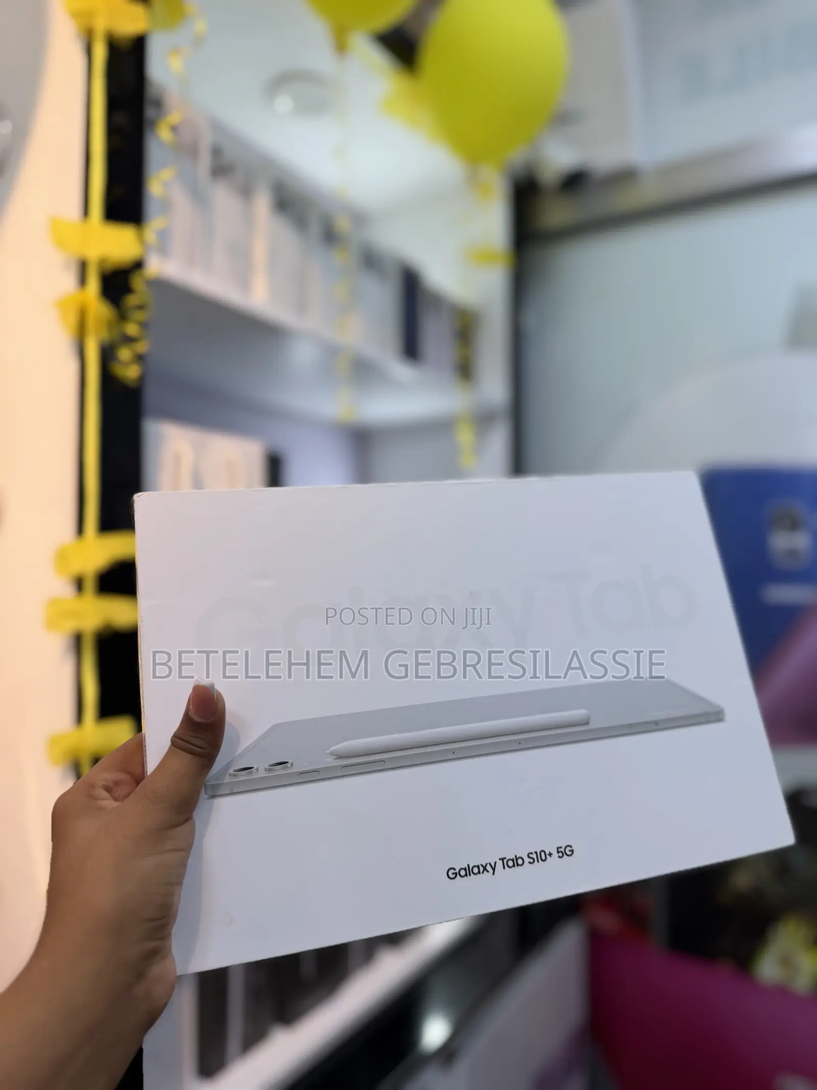 New Samsung Galaxy Tab S10+ 5G 256 GB Silver