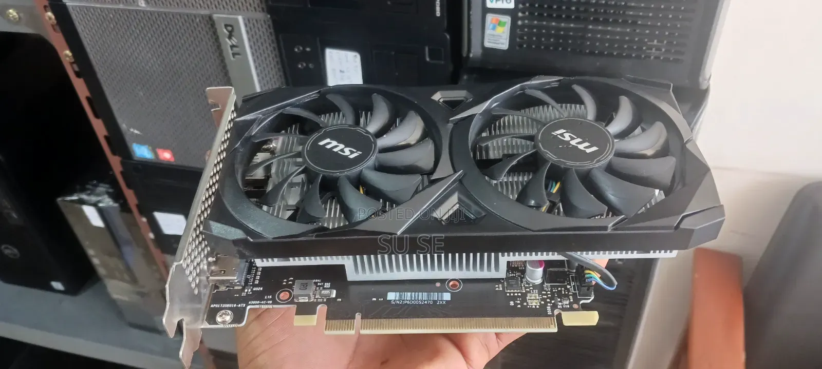 MSI GeForce RTX 3050 VENTUS 2X 6GB OC Graphics Card – Dual Fan