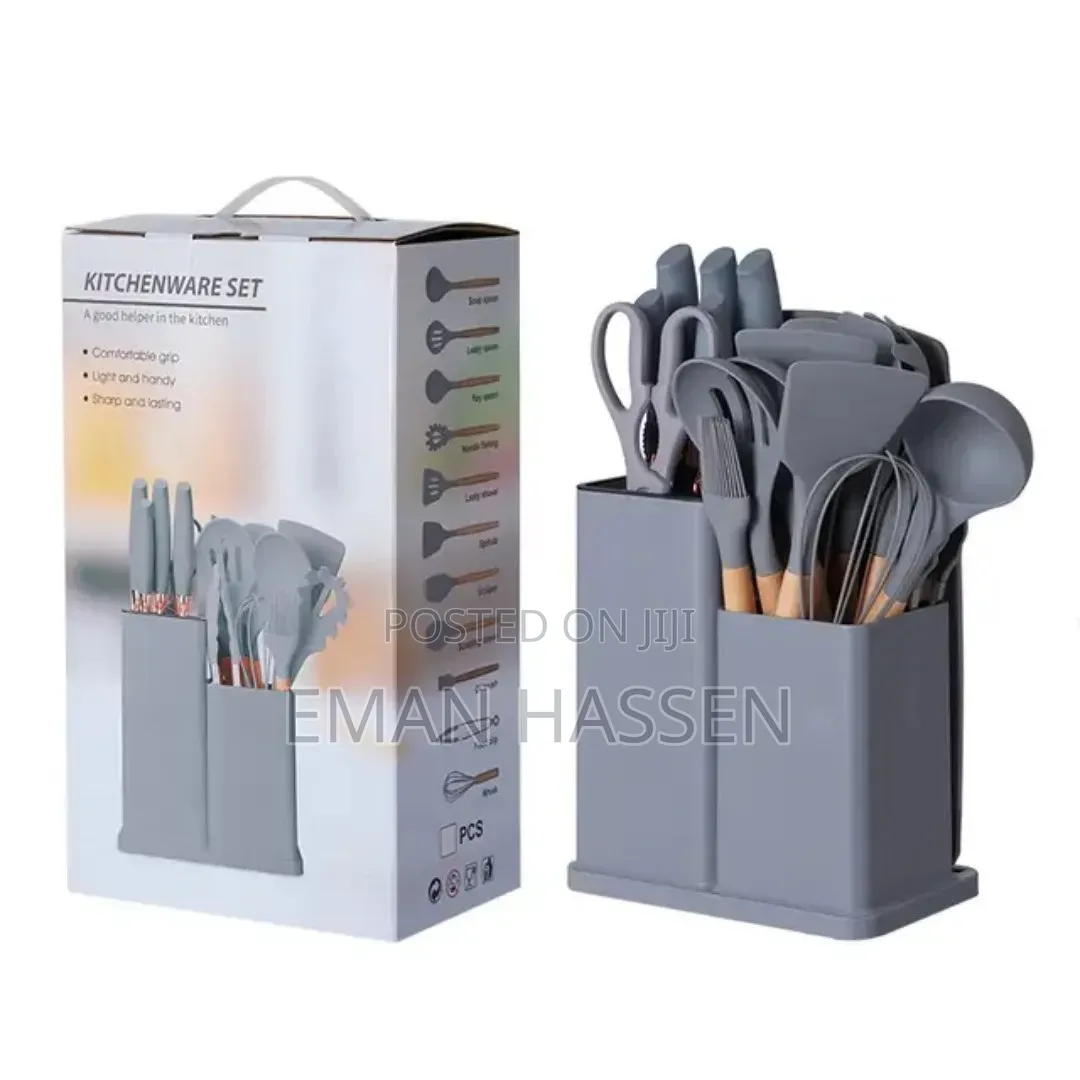 Kitchenware Set 19 PCS የሲሊከን ኪችን ሰት