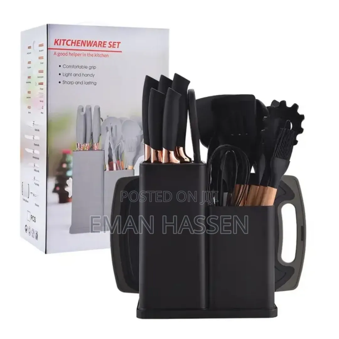 Kitchenware Set 19 PCS የሲሊከን ኪችን ሰት
