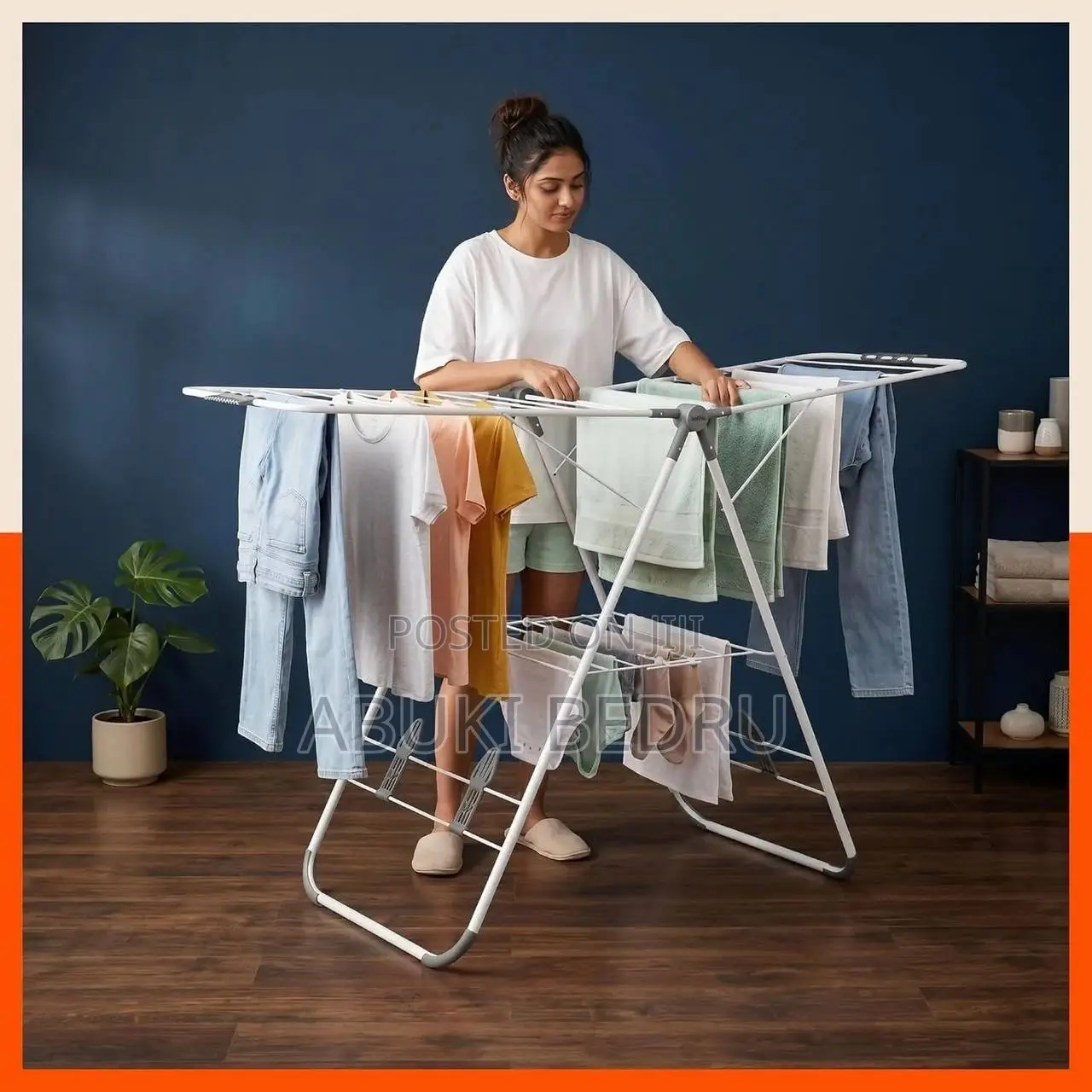 Folding Aluminum Cloth Stand