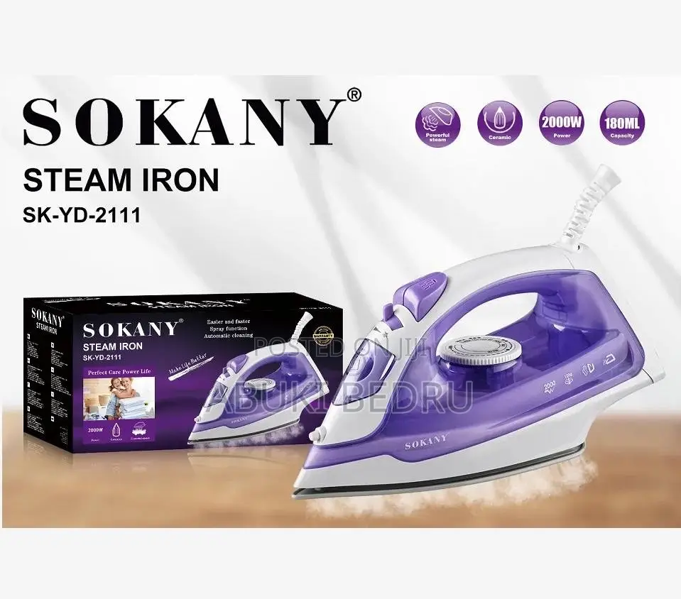 Sokany Steam Iron