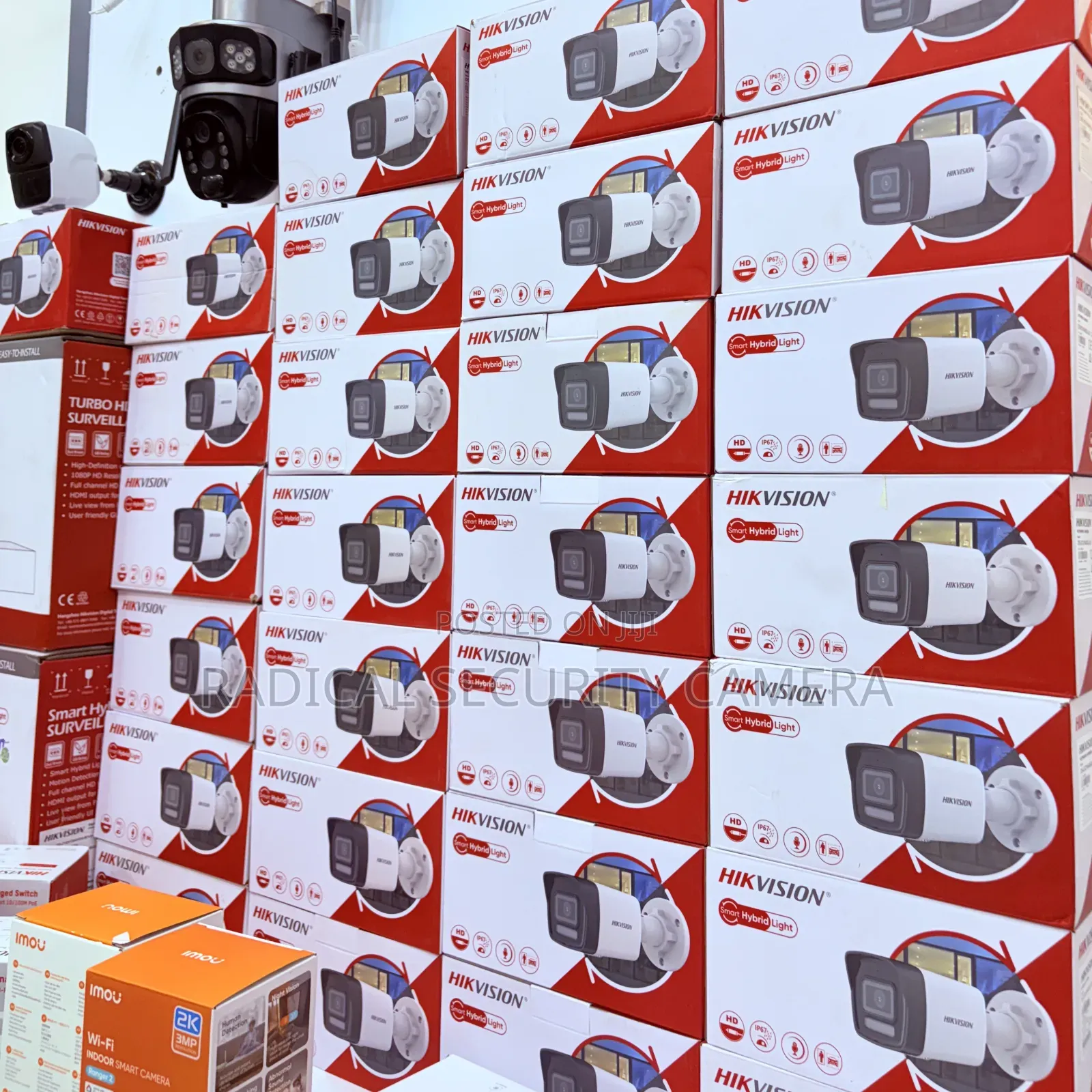 Hikvision 4MP IP Camera 2.8mm | Smart Hybrid Light | DS-2CD1043G2-LIU