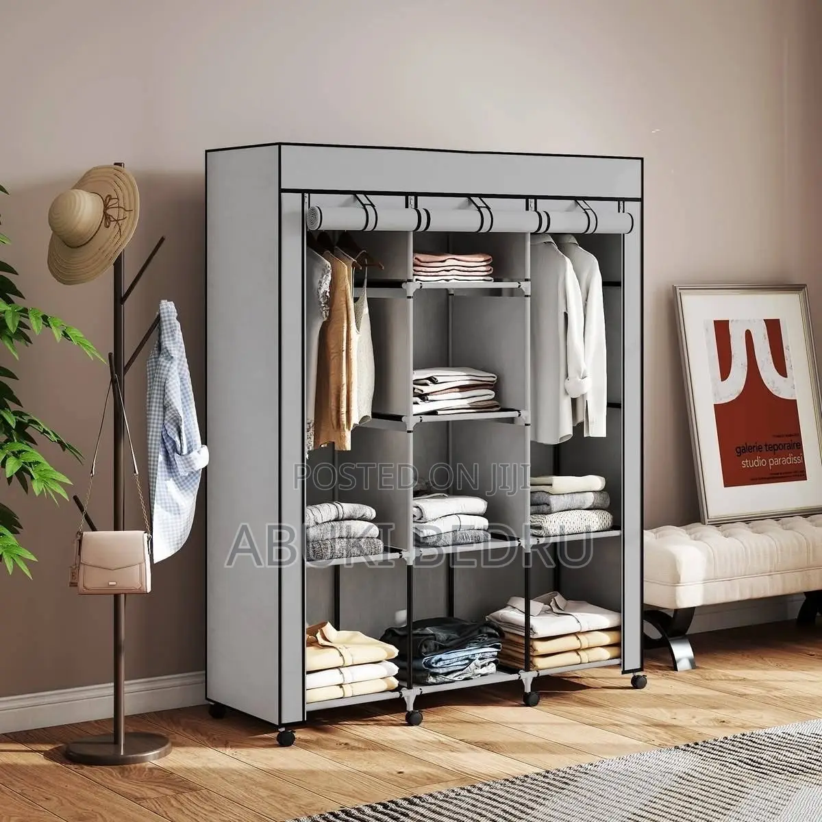 Portable Storage Wardrobe