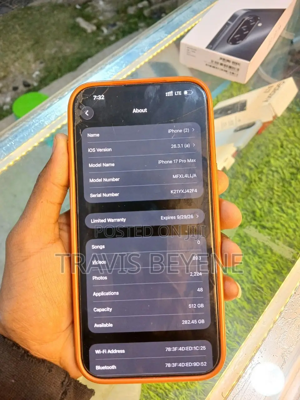 Apple iPhone 17 Pro Max 512 GB Yellow