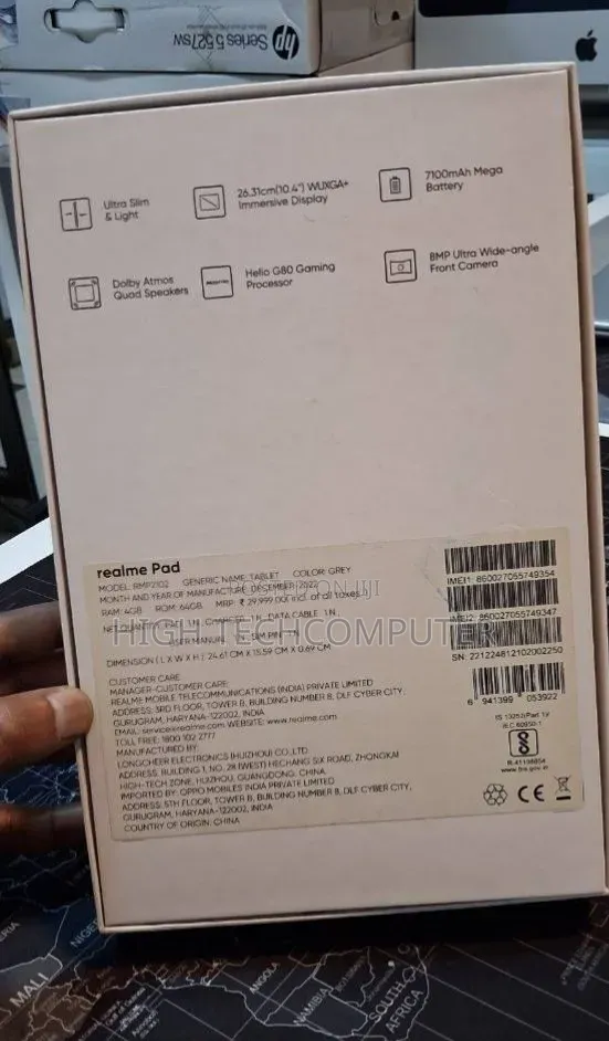 New Realme Pad 64 GB Silver