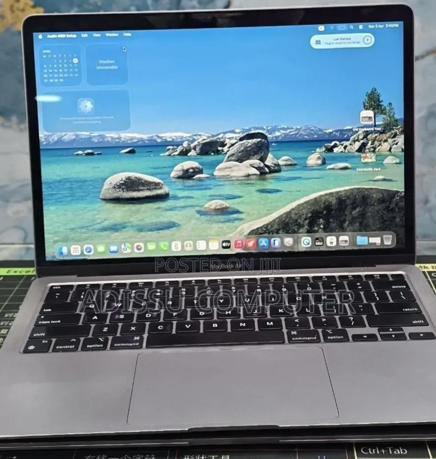 New Laptop Apple MacBook Air 2020 M1 8GB Apple M1 SSD 256GB