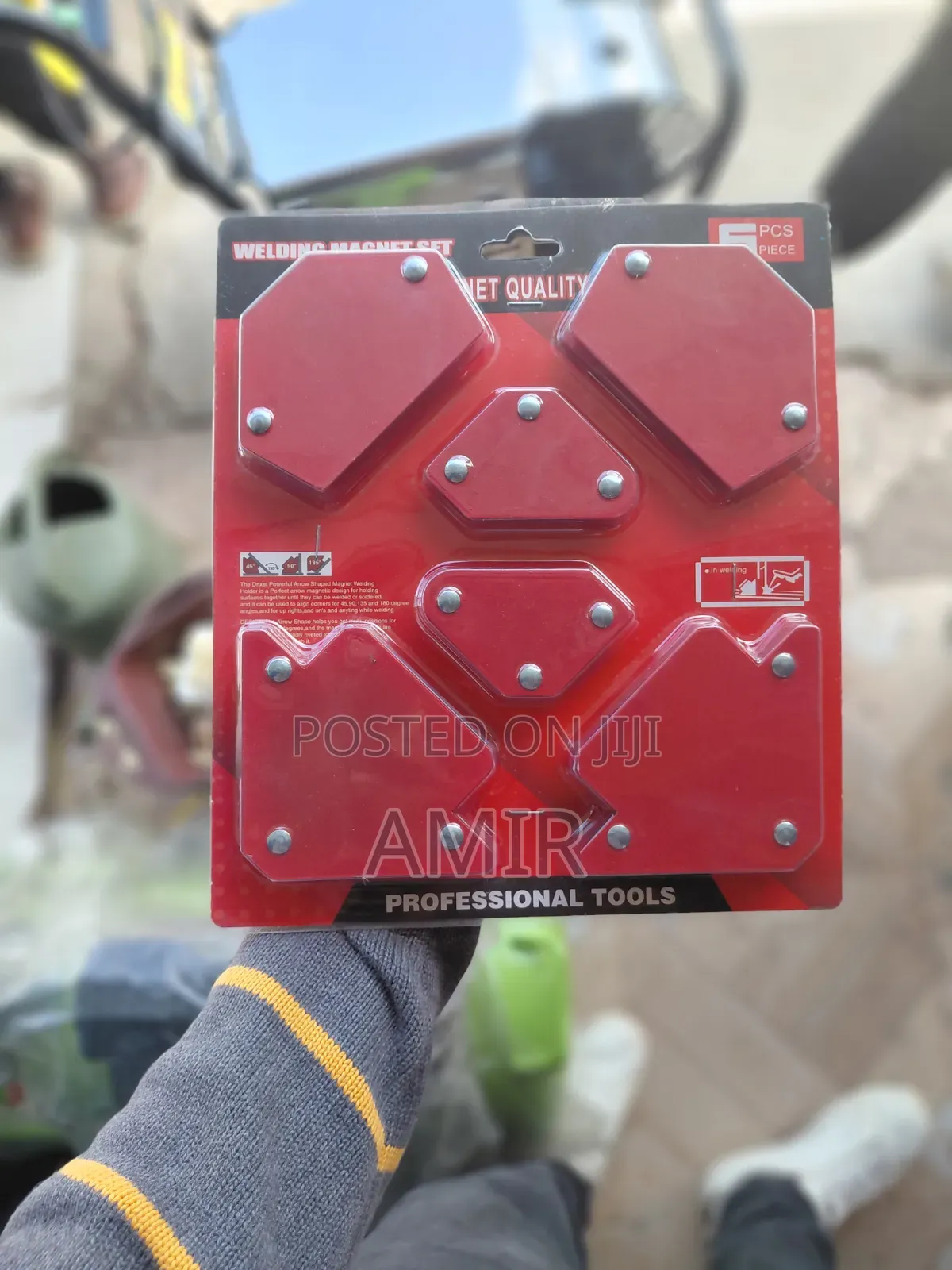 Professional 6-Piece Welding Magnet Holder Set