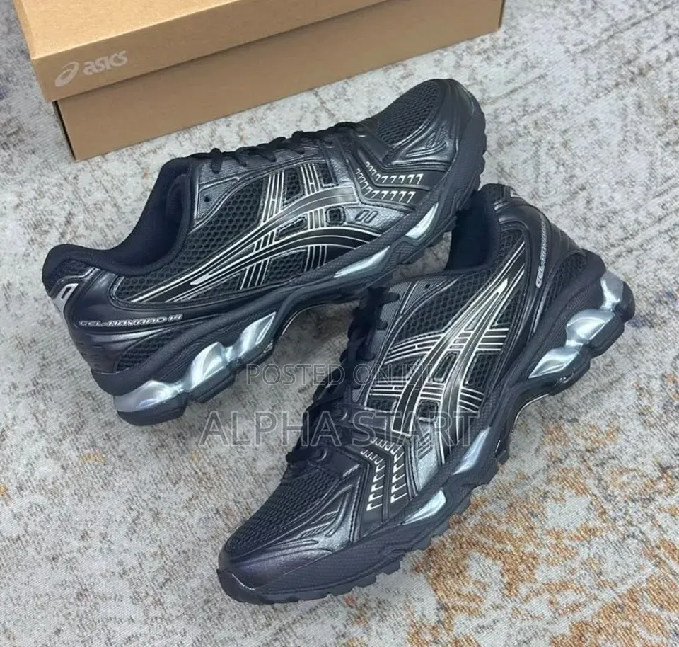 ASICS GEL-KAYANO 14 Black High Master Quality Shoes Made in Vietnam