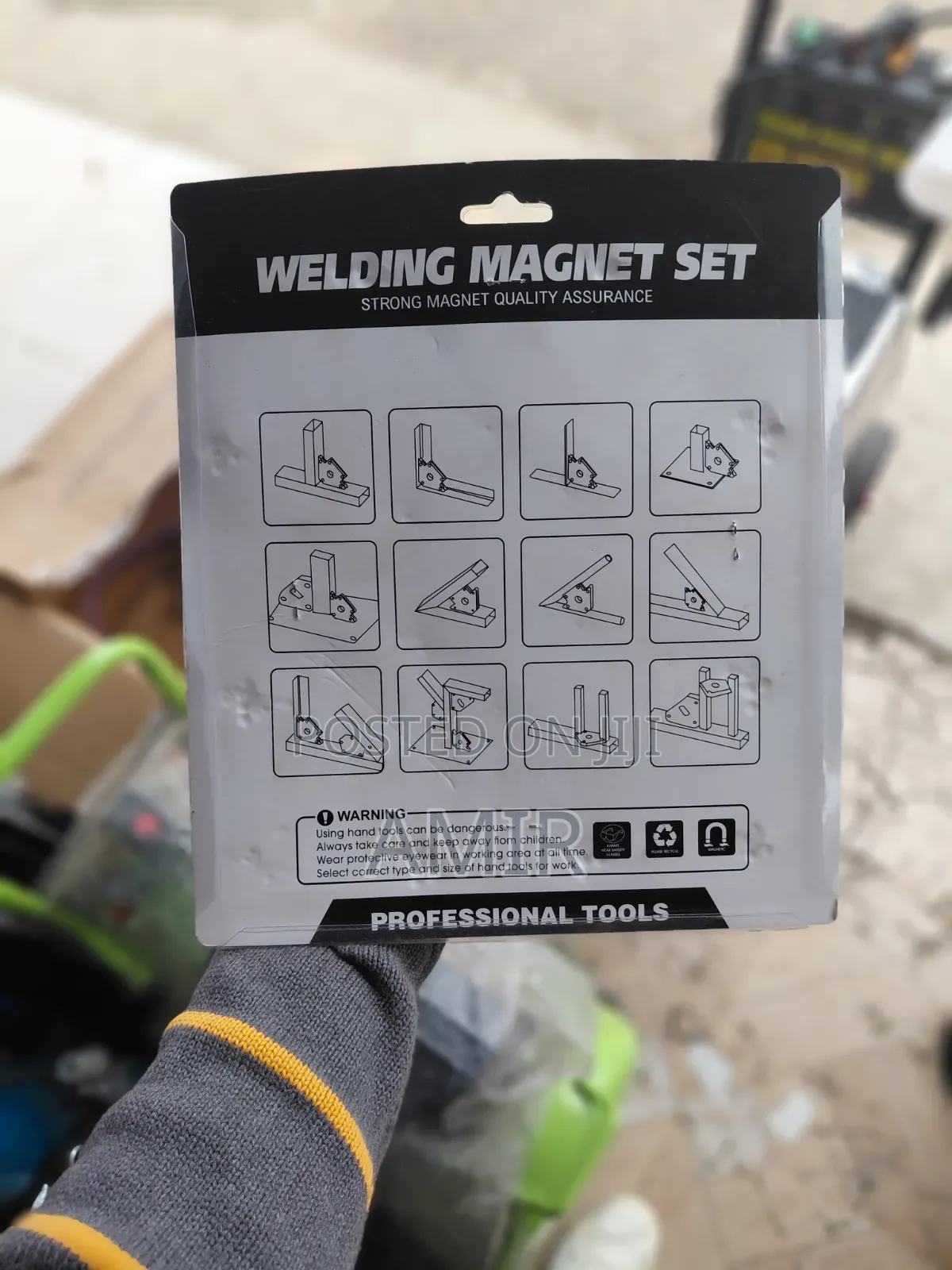 Professional 6-Piece Welding Magnet Holder Set