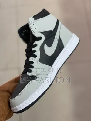 Nike Air Jordan 1 OG "Shadow 2.0" With Black Light Smoke-Grey Leather
